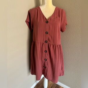 Daytrip brown bottoms down dress size M